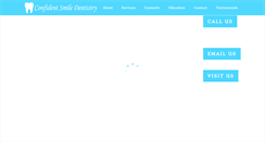 Desktop Screenshot of confidentsmiledentistry.com